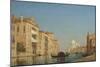 Venise, le Grand Canal, près de Santa Maria della Salute-Félix Ziem-Mounted Giclee Print