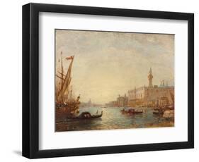 Venise, palais des Doges-Felix Ziem-Framed Giclee Print