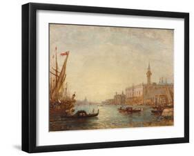 Venise, palais des Doges-Felix Ziem-Framed Giclee Print