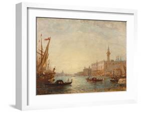 Venise, palais des Doges-Felix Ziem-Framed Giclee Print