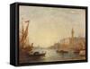 Venise, palais des Doges-Felix Ziem-Framed Stretched Canvas