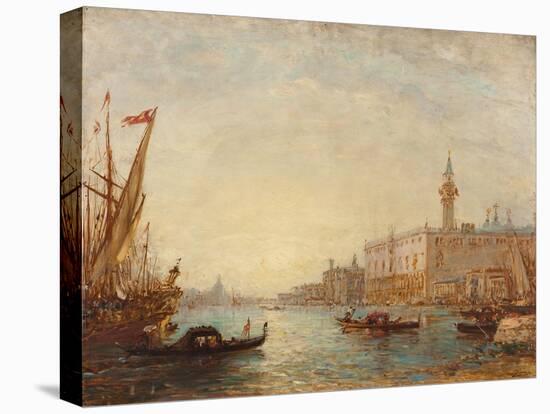 Venise, palais des Doges-Felix Ziem-Stretched Canvas