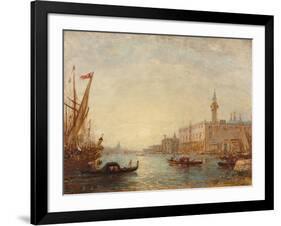 Venise, palais des Doges-Felix Ziem-Framed Giclee Print