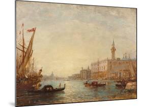 Venise, palais des Doges-Felix Ziem-Mounted Giclee Print