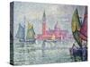 Venise, Saint-Georges, 1908-Paul Signac-Stretched Canvas