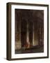 Venise, sortie du palais des Doges sous le Pont des Soupirs-Felix Ziem-Framed Giclee Print