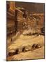 Venise sous la neige-Giuseppe Borsato-Mounted Giclee Print