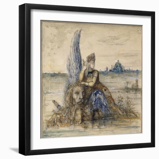 Venise-Gustave Moreau-Framed Giclee Print