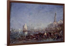 Venise-Félix Ziem-Framed Giclee Print