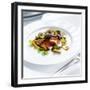 Venison Fillet with Sprout Leaves and Chanterelle Mushrooms-Stefan Braun-Framed Photographic Print