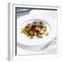 Venison Fillet with Sprout Leaves and Chanterelle Mushrooms-Stefan Braun-Framed Photographic Print