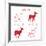 Venison Meat Cut Diagram Scheme-ONiONAstudio-Framed Art Print