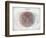 Venn Diagram of Humans - 1873, The World in Hemispheres Map-null-Framed Premium Giclee Print