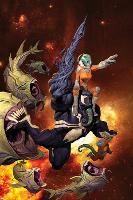 Venom: Spaceknight #1 Cover Featuring Venom-Ariel Olivetti-Lamina Framed Poster