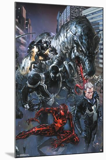 VENOM - TRIPTYCH 1-null-Mounted Poster