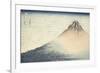 Vent frais par matin clair ou Le Fuji rouge-Katsushika Hokusai-Framed Giclee Print