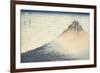 Vent frais par matin clair ou Le Fuji rouge-Katsushika Hokusai-Framed Giclee Print