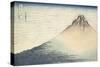 Vent frais par matin clair ou Le Fuji rouge-Katsushika Hokusai-Stretched Canvas