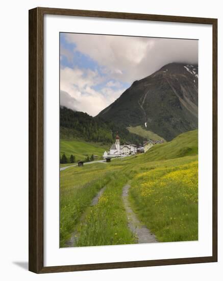 Vent, Venter Tal, Otztal Valley, Tyrol, Austria, Europe-Gary Cook-Framed Photographic Print