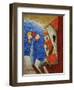 Ventana Al Mar-Oscar Ortiz-Framed Giclee Print