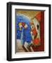 Ventana Al Mar-Oscar Ortiz-Framed Giclee Print