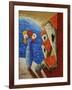 Ventana Al Mar-Oscar Ortiz-Framed Giclee Print