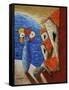 Ventana Al Mar-Oscar Ortiz-Framed Stretched Canvas