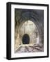 Ventilation Shaft in Kilsby Tunnel, Northamptonshire, London and Birmingham Railway, 1839-John Cooke Bourne-Framed Giclee Print