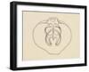 Ventral Valve with Branchiopode and Lophophore-null-Framed Giclee Print