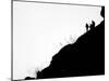 Ventura County Fire Department Personnel Keep a Watch Over the Hills-null-Mounted Photographic Print