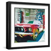 Ventura Freeway-Ray Foster-Framed Art Print