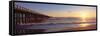 Ventura Pier at Sunset, California-null-Framed Stretched Canvas