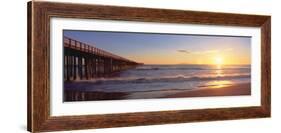 Ventura Pier at Sunset, California-null-Framed Photographic Print