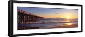 Ventura Pier at Sunset, California-null-Framed Photographic Print