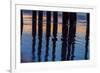 Ventura Pier Reflections I-Lee Peterson-Framed Photo