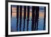 Ventura Pier Reflections I-Lee Peterson-Framed Photo