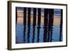 Ventura Pier Reflections I-Lee Peterson-Framed Photo