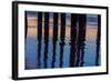 Ventura Pier Reflections I-Lee Peterson-Framed Photo