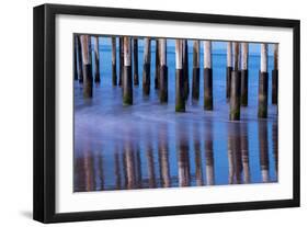 Ventura Pier Reflections II-Lee Peterson-Framed Photo