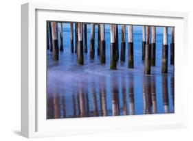 Ventura Pier Reflections II-Lee Peterson-Framed Photo