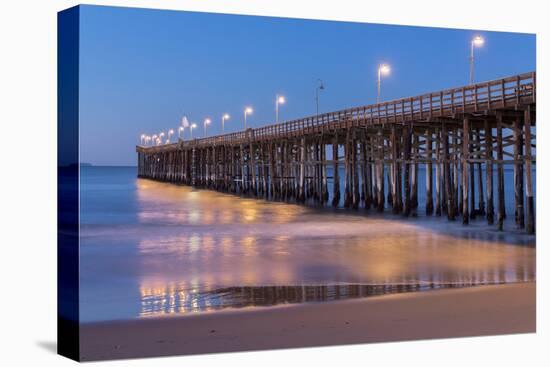 Ventura Pier-Lee Peterson-Stretched Canvas