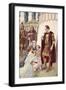 Venturia Pleading with Coriolanus to Call Off His Planned Attack of Rome-null-Framed Giclee Print