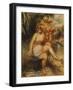 Venuis and Love (Allegory), 1860-Pierre-Auguste Renoir-Framed Giclee Print