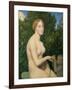 Venus a Paphos, 1852 / 1853-Jean Auguste Dominique Ingres-Framed Giclee Print