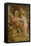 Venus Accompanies Mars to War-Peter Paul Rubens-Framed Stretched Canvas