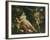 Venus, Adonis and Cupid-Annibale Carracci-Framed Giclee Print