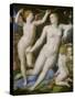 Venus, Amor Und Die Eifersucht-Agnolo Bronzino-Stretched Canvas