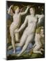 Venus, Amor Und Die Eifersucht-Agnolo Bronzino-Mounted Premium Giclee Print
