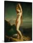 Venus Anadyomene, 1838, Salon 1839 Canvas 65.5 x 55 cm R.F. 2262.-Theodore Chasseriau-Stretched Canvas