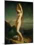 Venus Anadyomene, 1838, Salon 1839 Canvas 65.5 x 55 cm R.F. 2262.-Theodore Chasseriau-Mounted Giclee Print